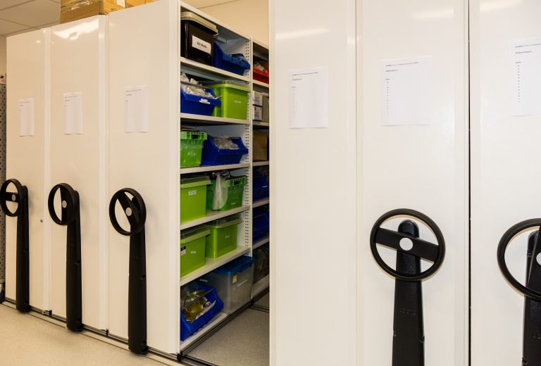 LOGIX® Safe T Drive Mobile Storage System – G.O. Shelving – Pallet ...