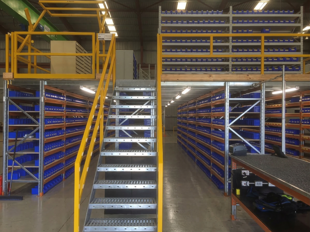 Custom-Engineered Steel Stairs