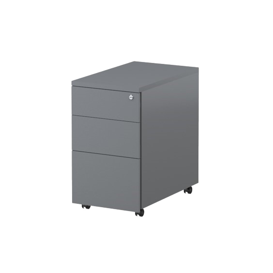 Slimline-Mobile-Pedestal-Satin-Silver