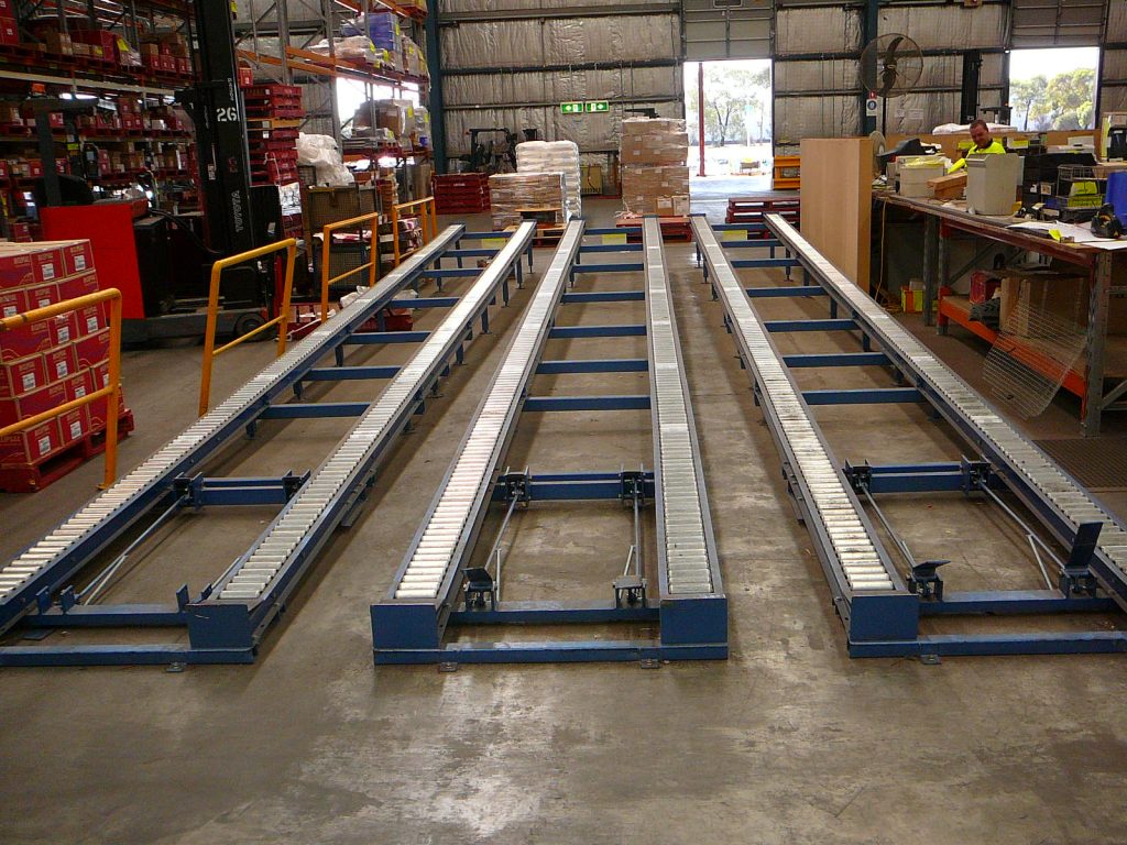 Pallet Infeed Roller System